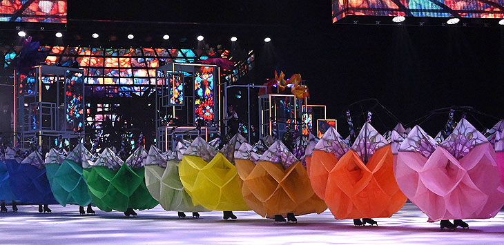 Holiday on Ice Show „Horizons“ - noch bis am 05.01.2025 in der Olympiahalle (©Foto:  Ingrid Grossmann)